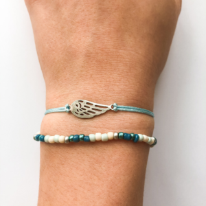 Guardian angel set licht blauw