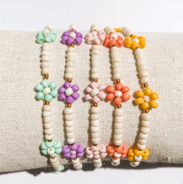 Blooming armbandje geel - Afbeelding 2