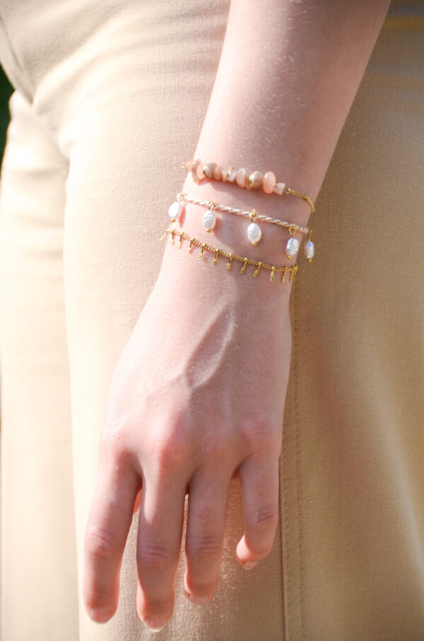 Pretty chic goud armbandje - Afbeelding 3