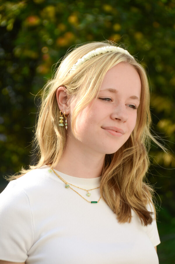 Emerald schelp ketting - Afbeelding 3