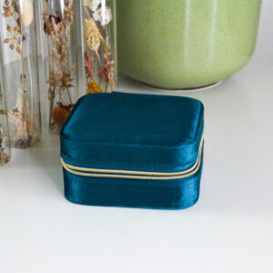 Sieraden doosje blauw
