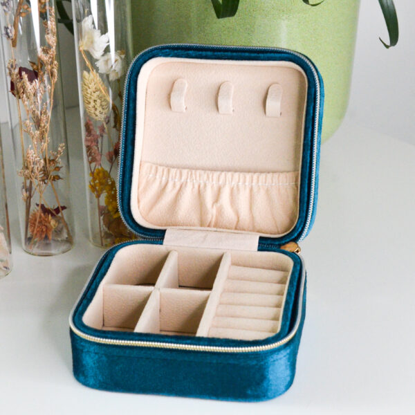 Sieraden doosje blauw - Afbeelding 2