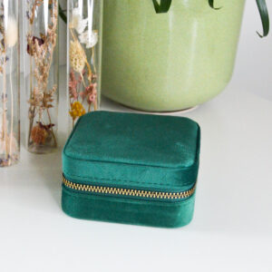 Sieraden doosje groen