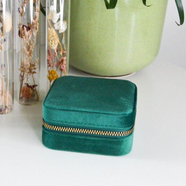 Sieraden doosje groen