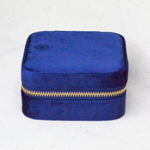 Sieraden doosje deluxe blauw