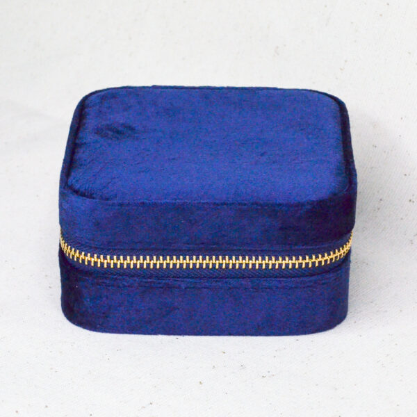 Sieraden doosje deluxe blauw