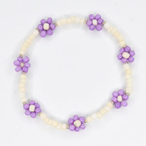 Blooming armbandje paars