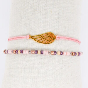 Guardian angel set roze