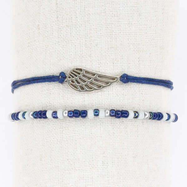 Guardian angel set donker blauw